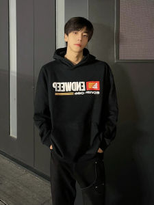 Áo Hoodie In Chữ Alphabet Phong Cách Minimalist Phố Đẹp