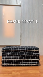 Kasur Busa Lipat Kain Adem Uk 200 x 90 / Kasur Lantai  Anti Kempes / Kasur Anak Kost / Matras Lipat Busa Garansi  / Matras Tidur Empuk Murah