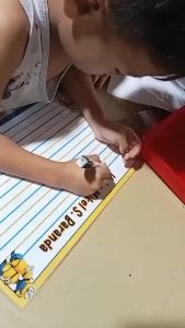 Personalized Laminated Board for Kids with marker