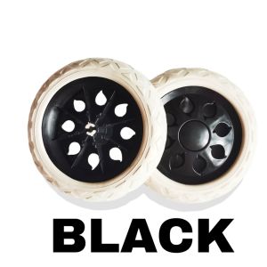 2PCs Heavy Duty Caster Wheels Foarm Trolley Travelling Luggage Wheels Replacement For Shopping Cart