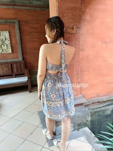 halocantikfashion - PROMO!!!! minidress Hanny tali ikat motif cantik