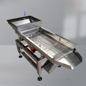 Industrial Vibrating Screen Electric Motor Stainless Steel Plastic Cat Sand Crab Straight Line Sieving Machine Tool Hardware