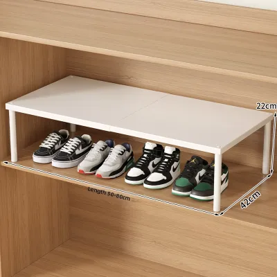 BAIMUYUAN | Expandable Shoe Organizer Shelf