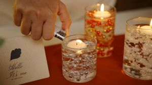10pcs Floating Candle Lilin Kecil Candle Apung Mengapung Wedding Dekorasi
