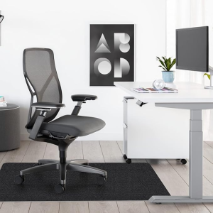 Hoyaa 90x120cm Non-Slip Office Chair Mat For Hardwood Floors Anti-Slip Desk Carpet Rug Gripper Floor Protector