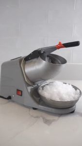 Tough Mama NTM-ICR1 Commercial Ice Crusher/Shaver Powerful Motor Stainless Steel Knife Large Size