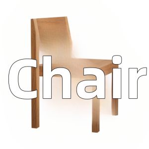 NONG HOME | Vintage Simple Space Saving Teak Solid Wood Dining Chair