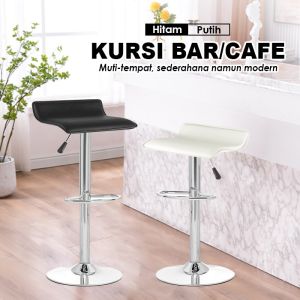 WD Kursi Bar Tinggi Hidrolik Barstool Minimalis - Kursi MiniBar Cafe Bisa Putar - Kursi Cafe Kursi Barstool Material Chrome Kursi Cafe Stylish Untuk Ruang Modern - Lazada