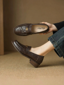 Reemoor | Thick Soled Soft Sheepskin Loafers Womens