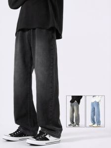 Warrior | Retro Loose Straight Fit Casual Pants