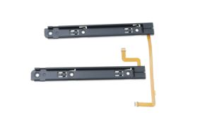 1PC Replacement L R Left & Right Slider Rail With Flex Cable For Switch Oled NS OLED Console Repair Parts