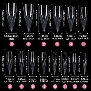 140 Móng Tay Giả 3D Hình Vuốt Đại Bàng Dạng Gel Có Thể Uốn Cong Dạng Đôi Che Phủ Toàn Bộ Dụng Cụ Làm Móng Tự Làm Trang Trí Móng Giả