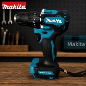 Makita | Máy Khoan Vặn Vít Đa Năng Makita DDF487 18V LXT Không Chổi Than Dùng Pin Dùng Cho Việc Khoan Gỗ Và Kim Loại