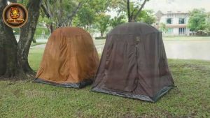 ผ้ามูกป่วย 3 สี พื้น มี 2 ประตู 2 หน้า ต่าง รุ่น TM216 (ไม่มี ร่ม)