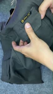 STARLEE JEANS - Celana Pendek Cargo Bahan Twill Premium Grade A WArna Kream Ukuran Besar Big Size 28-38