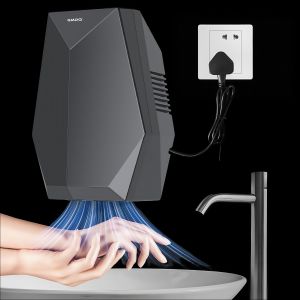 GMDQ fully automatic sensing commercial hand dryer British standard 220V high-speed warm air hand dryer