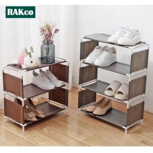RAKCO Rak Sepatu Plastik Portable 5 Susun / Tempat Sepatu Shoes Organizer 5 Tingkat multifungsi