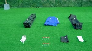 「Stock Ready In M’Sia」6x6 8x8 Canvas only market folding tent canopy / kanvas kanopi / kain kanopi khemah pasar