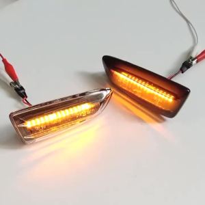 2x NEW LED Dynamic Blinker Turn Signal Side Marker Light For Opel Vauxhall Astra J K Crossland X Grandland Insignia B Zafira C