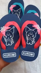 Sandal Kuromi | Sandal Jepit Anak | Jepit KUROMI Perempuan Kids