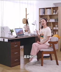 โต๊ะทำงาน โต๊ะผู้บริหาร พร้อมลิ้นชัก สำหรับออฟฟิศ คอมพิวเตอร์ มีให้เลือก 2 สี