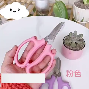 Floral Scissors Flower Pruning Shears Potting Scissors Multifunctional Household V-shaped Scissors