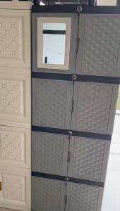 TABITHA Lemari Pakaian Plastik TABITHA ND Susun 2 3 4 5 PINTU KUNCI KACA