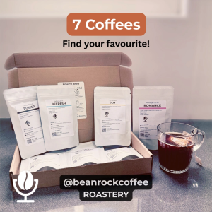Bean Rock Coffee - Freshly Roasted Specialty Grade 100% Arabica Black Coffee Gift - Steep Bag - No Sugar No Creamer
