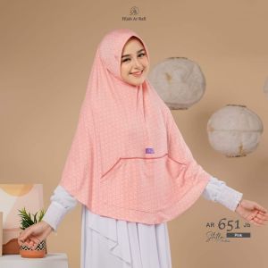 Jilbab hijab kerudung bergo krudung jumbo syari saku wanita couple dewasa instan terbaru new terlaris terkini modern kekinian murah viral 2022 Arrafi AR 651 adem mudah di bentuk cantik pet antem bahan stella ori premium bayar di tempat COD gratis ongkir