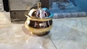 Hiolo Kuningan P1T Diameter 9cm 1 pcs Hiolo Dupa Bokor Tempat Bakar Dupa