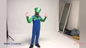 【ชุดมาริโอ】ชุดคอสเพลย์ซูเปอร์มาริโอ ชุดมาริโอสำหรับเด็ก ชุดมาริโอสำหรับผู้ชายสำหรับงานปาร์ตี้ฮาโลวีน เหมาะสำหรับเด็กและผู้ใหญ่