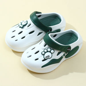 เด็กแฟชั่น Chunky Platform รองเท้าแตะ 2025 ฤดูร้อนหนา EVA Clogs รองเท้าสําหรับกลางแจ้งรองเท้าแตะชายหาดลื่น