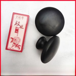 Natural Moxibustion Mushroom Beauty SPA Facial Lifting Scraping Massage Cold Hot Compress Energy Stone Meridian Unblocking