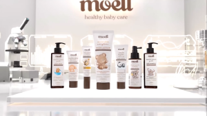 Moell Body Lotion Losion Anak Bayi 185gr Moist Skin Everytime