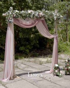 (Juntai tulle 3m) Aksesori Dekorasi // Panjang 3m x 75cm // Untuk Hiasan  dekorasi Pesta dan Lamaran.