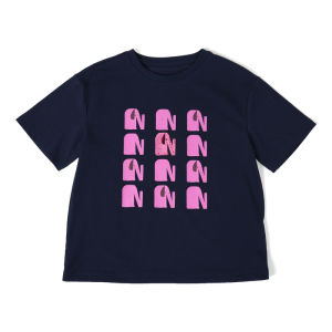 Gxgkids Childrens T-shirt Summer New Arrival Short Sleeve Elephant Print Top in Cotton Blend Fabric for Boys And Girls