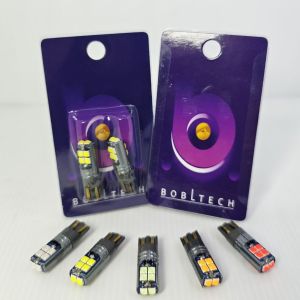 BOBLTECH Lampu Senja Led T10 W5W FALCON Super Canbus (2 Buah)