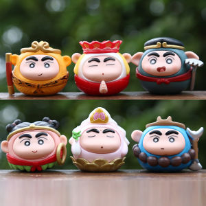 New Classic Cartoon Westbound Journey Cosplay Little New Figure Blind Box Nezha Pig Eighteen Monkey King Anime Collectible Toy