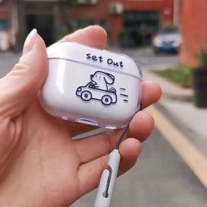 Hộp Đựng Tai Nghe Hình Chuột Hamster Dễ Thương Cho AirPods Pro 3 2 1 Vỏ Silicon Chống Sốc Bluetooth Không Dây Tương Thích Với AirPods 4