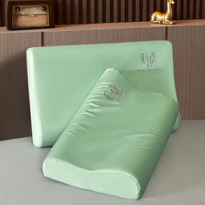 MUSHABAI | Vỏ Gối Lụa Mát Mẻ Mùa Hè Cao Su Non 40cmx60cm