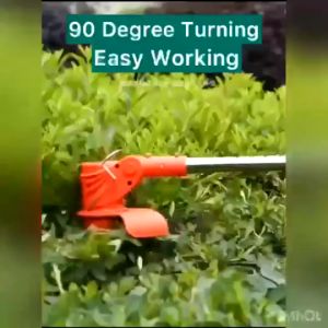 🔥1298VF🔥Mesin Rumput Cordless Grass Cutter Machine Electric Lawn Mower with Wheel Portable Lithium Battery Rechargeable Grass Trimmer Adjustable Pemotong Rumput Multifunction Garden Pruning tool 998VF/698VF割草機