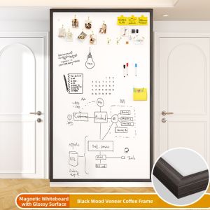 CIBOSHI | Magnetic Multipurpose Whiteboard and Cork Board Combination