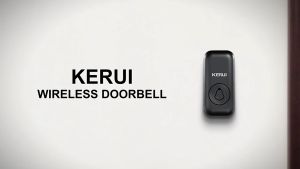 Bel Pintu Wireless KERUI M525 Tombol TZ80 433MHz Waterproof IP55