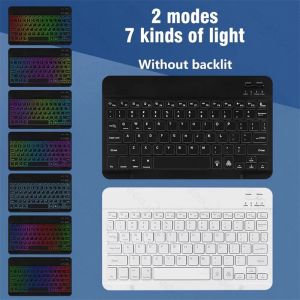 Backlight Bluetooth Keyboard and Mouse Rechargeable Wireless For iPad Tablet Android iOS Windows