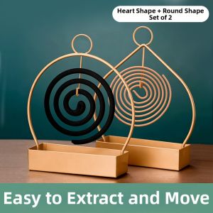 Heat-Resistant Ash Catcher Mosquito Coil Holder