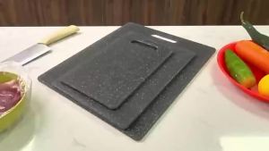 Marble PP Cutting Board – Antibacterial & Mildew Resistant Dishwasher Safe Vegetable Chopping Board