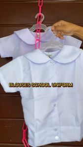 Marine Collar Blouse School Uniform for Girls Elementary High School | Theo Clothing