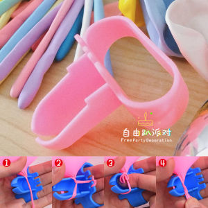 Free Style Party Balloon Accessories Air Pump Mask Tape Bow Knotter Birthday Party Decoration Tools Festive Celebration Supplies