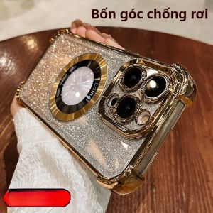 Ốp Lưng Silicon Thời Trang Chống Rơi Bao Phủ Toàn Bộ Ống Kính Bốn Góc Cho Apple 15 pro Max Ốp Lưng Điện Thoại Di Động Bền Bỉ Cho Nam Và Nữ