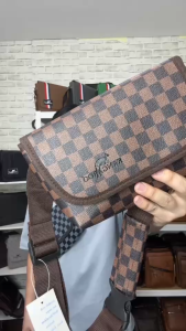 คาดอกจิงโจ้ คาดเอว แบรนด์ Kangaroo ของแท้ ลายตารางหมากรุก ลายสก๊อต ทรง Crossbody สะพายข้างผู้ชาย ผู้หญิง